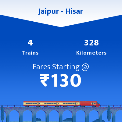 Jaipur To Hisar Trains